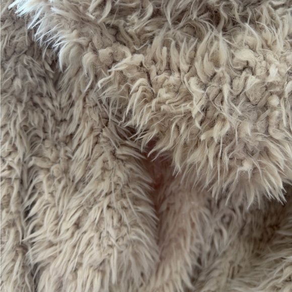 Free People Cream Faux fur Jacket - Picture 5 of 7